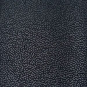 Black automotive upholstery vinyl – RainbowMer soft pebble grain for dashboards, seats, and interior panels