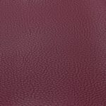 Burgundy marine vinyl faux leather with soft pebble texture, ideal for luxury boat cushions and yacht upholstery