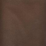 Brown cruise ship upholstery marine vinyl with pebble grain texture and IMO certification