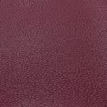 Burgundy cruise ship upholstery marine vinyl with pebble grain texture and IMO certification