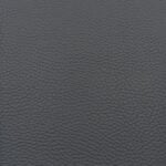 Gray cruise ship upholstery marine vinyl with pebble grain texture and IMO certification