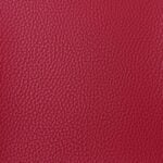 Red cruise ship upholstery marine vinyl with pebble grain texture and IMO certification