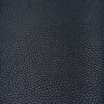 Black soft pebble grain hospitality upholstery fabric – RainbowMer with anti-stain protection