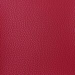 Red marine vinyl faux leather with soft pebble texture, ideal for boat seats and yacht upholstery