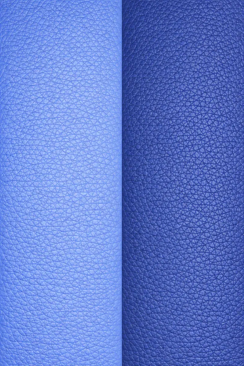Soft medium pebble grain vinyl and faux leather upholstery texture with raised tactile emboss for marine, cruise ship, automotive, hospitality, and contract furniture applications.