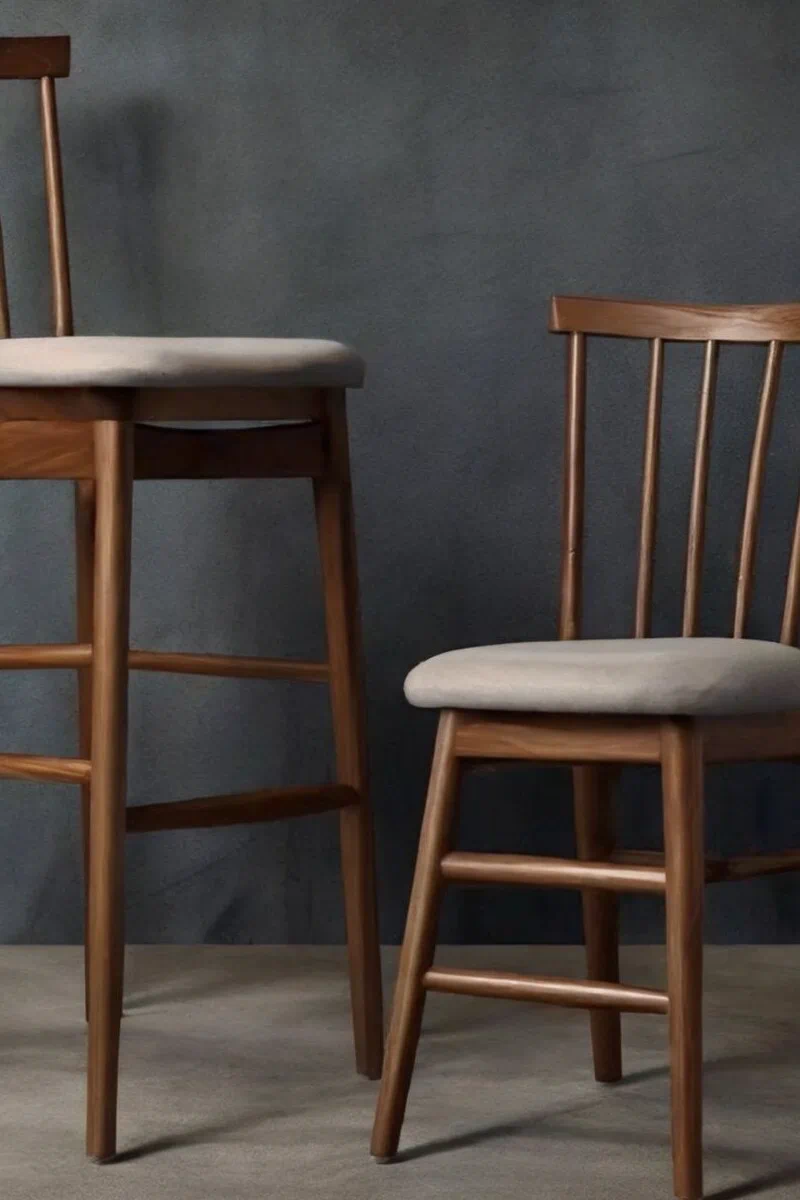 Pearl smooth vinyl texture Cubagua upholstered chair seating in a refined interior setting