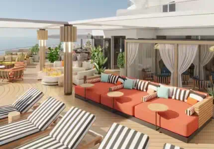 Cruise ship upholstery supplier for IMO certified fabric and faux leather.